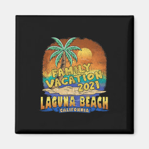Imán Recuerdo de vacaciones familiares en Laguna Beach