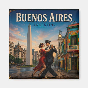 Imán 🧲 Recuerdo de viaje a Buenos Aires Argentina Para