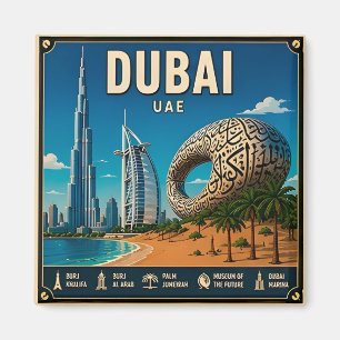 Imán 🧲 Recuerdo de viaje a Dubai UAE 🏜️