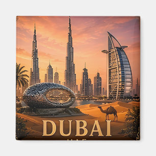 Imán 🧲 Recuerdo de viaje a Dubái UAE 🌍