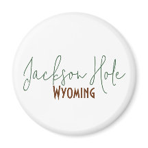 Recuerdo de viaje a Jackson Hole, Wyoming