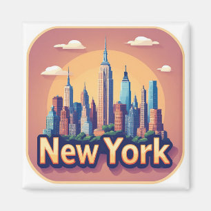 Imán 🗽 Recuerdo de viaje a Nueva York