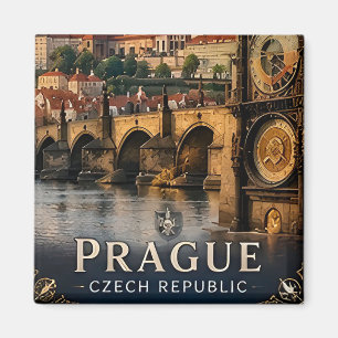 Imán 🧲 Recuerdo de viaje a Praga República Checa para