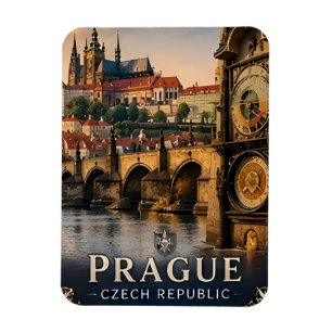 Imán 🧲 Recuerdo de viaje a Praga República Checa para
