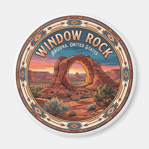 Imán Recuerdo de viaje a Window Rock Arizona
