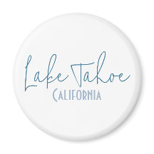 Recuerdo de viaje al lago Tahoe, California