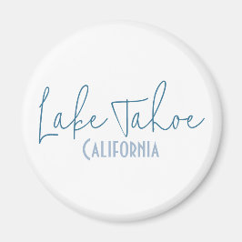 Imán Recuerdo de viaje al lago Tahoe, California