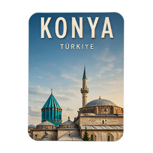 Imán Recuerdo de viaje del patrimonio Seljuk de Mevlana