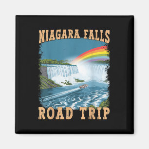 Imán Recuerdo de viaje por carretera a Niagara Falls Va