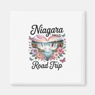 Imán Recuerdo de viaje por carretera a Niagara Falls va