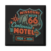 Recuerdo del Centenario de la Ruta 66 de Missouri