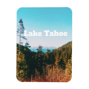 Imán Recuerdo del Lago Tahoe, impresión de la naturalez