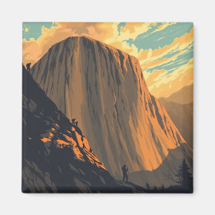 Imán Recuerdo del Parque Nacional El Capitan Yosemite