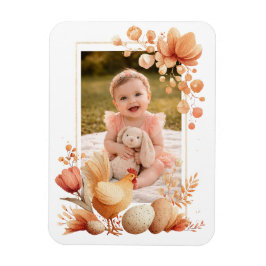 Imán Recuerdo personalizado de foto de Pascua