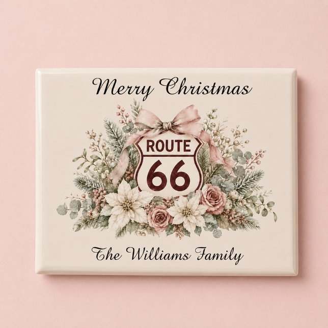 Imán Recuerdo personalizado de Navidad para nevera (Subido por el creador)
