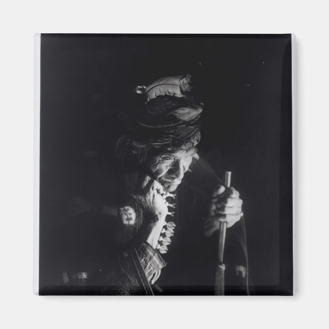 Imán Recuerdos amargos, c.1915 (Frente)