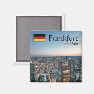 Imán Recuerdos de Frankfurt Germany