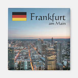 Imán Recuerdos de Frankfurt Germany