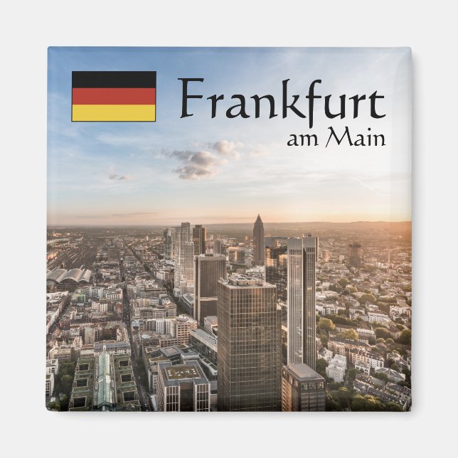 Imán Recuerdos de Frankfurt Germany (Frente)