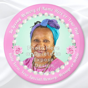 Imán Recuerdos de Funeral Baratos, Personalizados y con