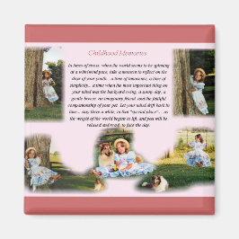 Imán Recuerdos de infancia Inspiradores