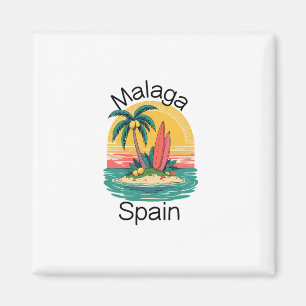 Imán Recuerdos de Málaga España Viaje Vacaciones Hombre