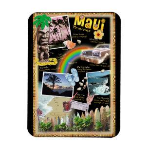 Imán Recuerdos de Maui