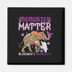 Imán Recuerdos importan Elephant Alzheimer Alzheimers A