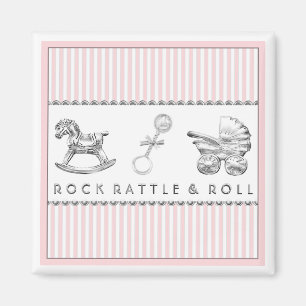 Imán Recuerdos para Baby Shower