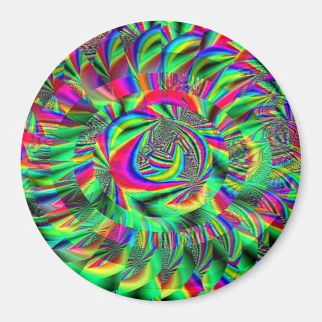 Imán Recuerdos psicodélicos (Frente)