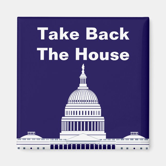 Imán Recuperar la Cámara de Representantes (Frente)