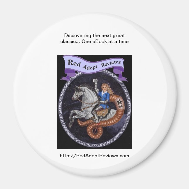 Imán Red Adept Reviews Magnet (Frente)