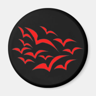 Imán Red Bat Cloud Magnet