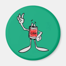 Imán Red Can Creature Kitchen Fridge Magnet