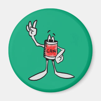 Imán Red Can Creature Kitchen Fridge Magnet