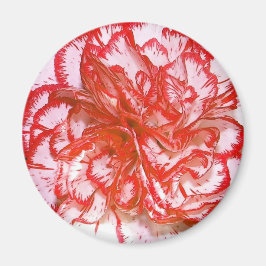 Imán Red Carnation Magnet