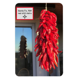 Imán Red Chili Ristra Santa Fe Style Refrigerador