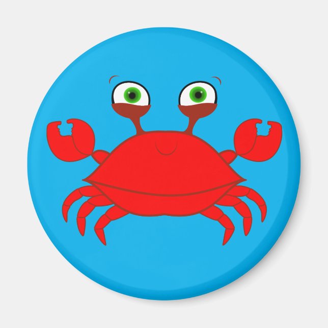Imán Red Crab Magnet (Frente)