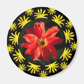 Imán Red Dahlia (Obispo de Llandaff) - v2