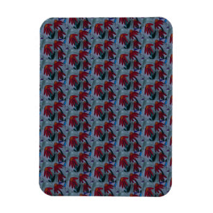 Imán Red Daisies Magnet