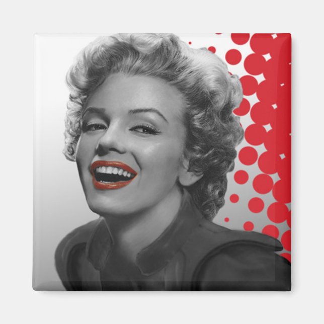 Imán Red Dots Marilyn (Frente)