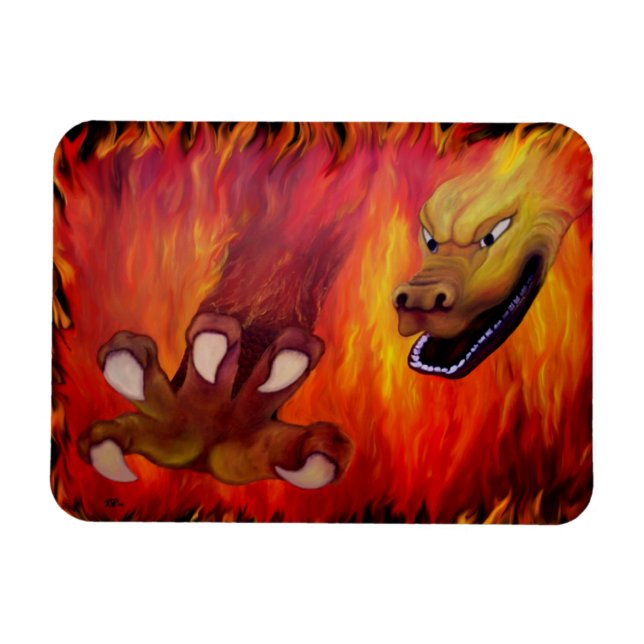Imán Red Dragon claw (Horizontal)