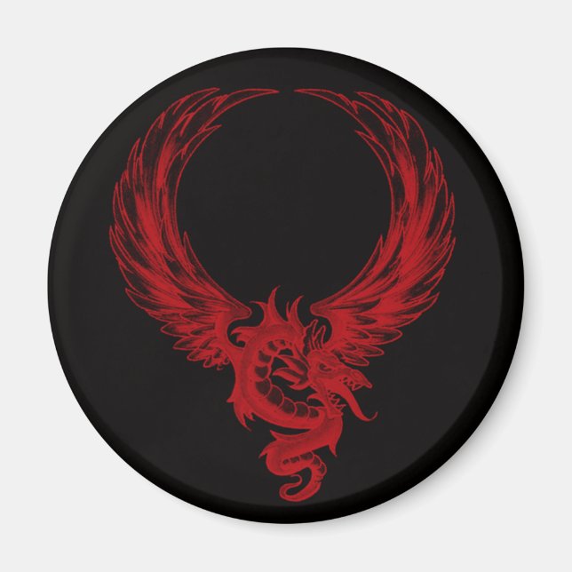 Imán Red Dragon Ryuu Magnet (Frente)
