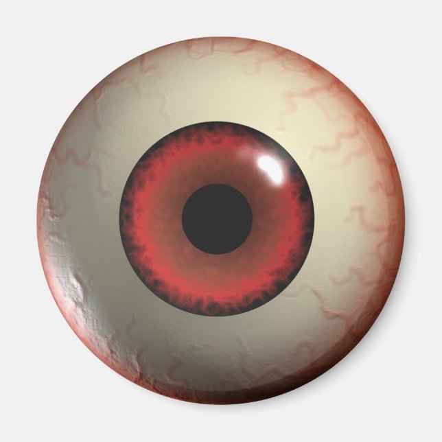 Imán Red Evil Eye Magnet (Frente)