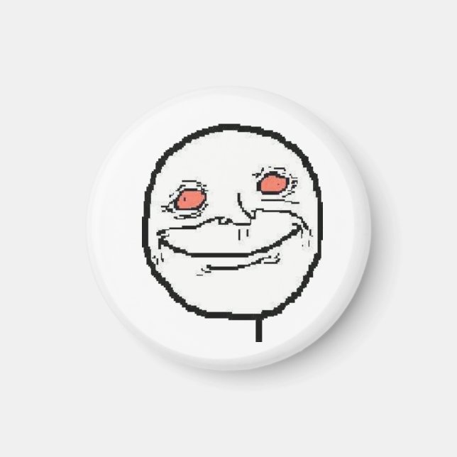 Imán Red Eye Stoner Face Magnet (Frente)