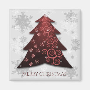 Imán Red Festix Christmas Tree Magnet