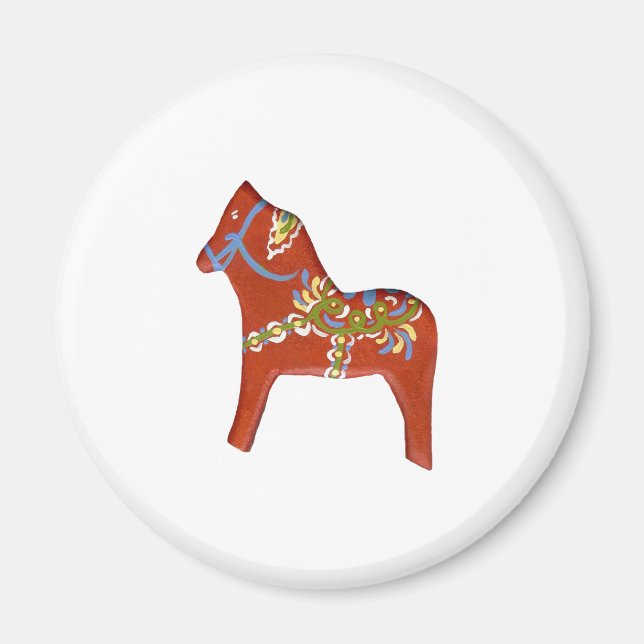 Imán Red Horse Magnet (Frente)