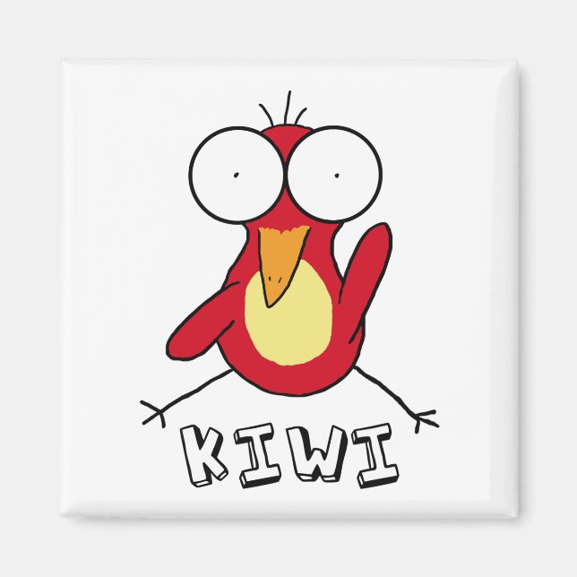 Imán Red Kiwi Magnet (Frente)