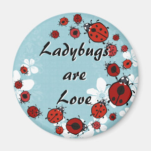 Imán Red Ladybug Magnet