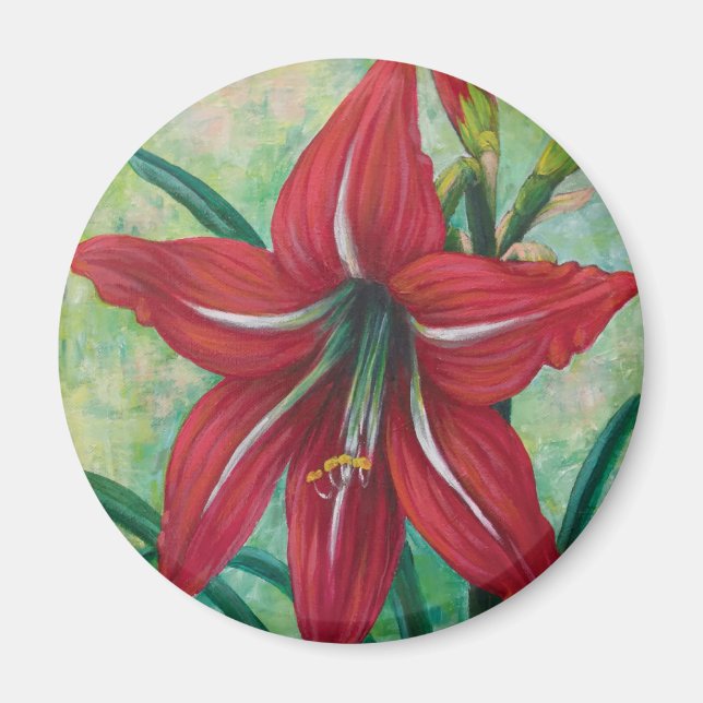 Imán Red Lily Magnet (Frente)